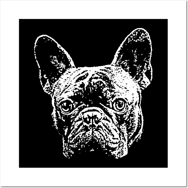 French Bulldog Wall Art by childofthecorn